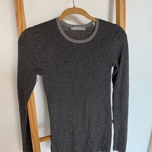Vince Striped Cashmere Sweater